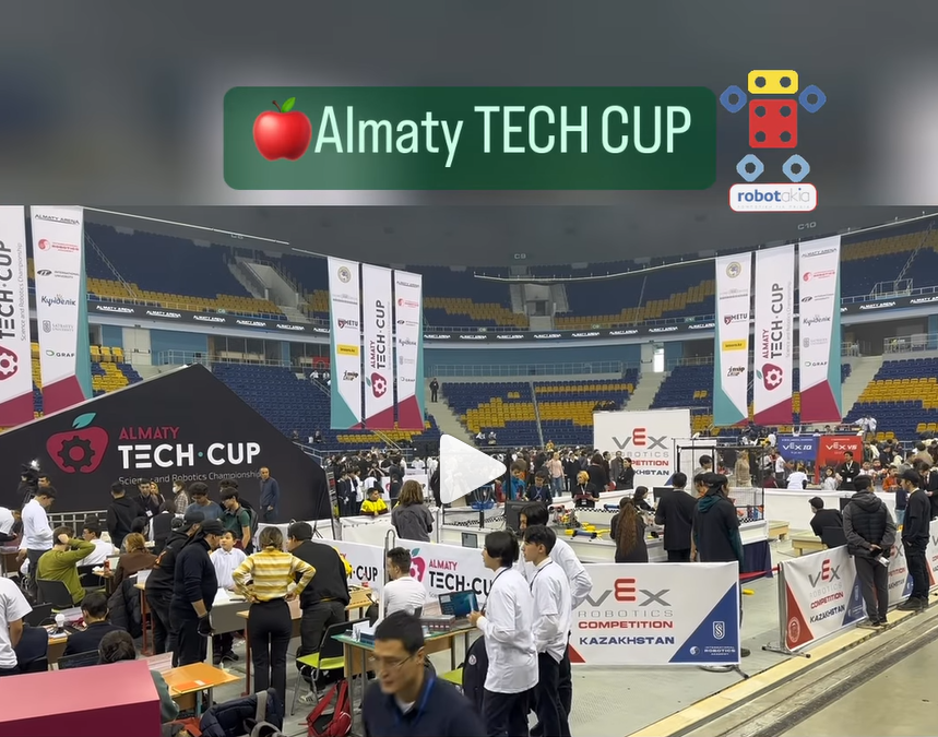  Almaty “TECH CUP” роботехникадан жарыс