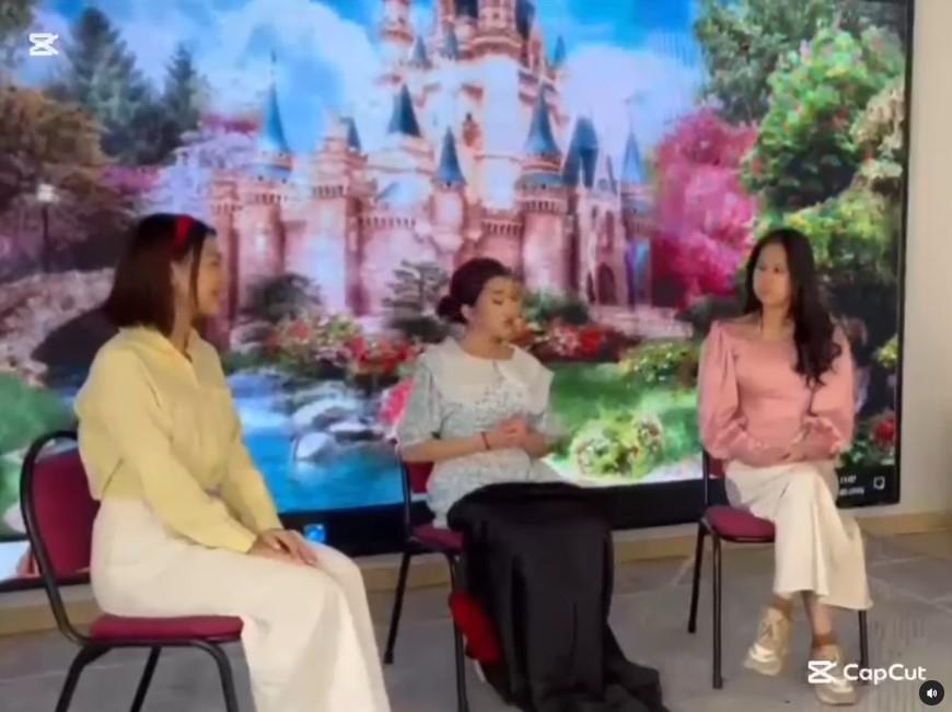 Театрландырылған көрініс “ Discovering Inner Strength through the Story of Vanellope and the Princesses”.