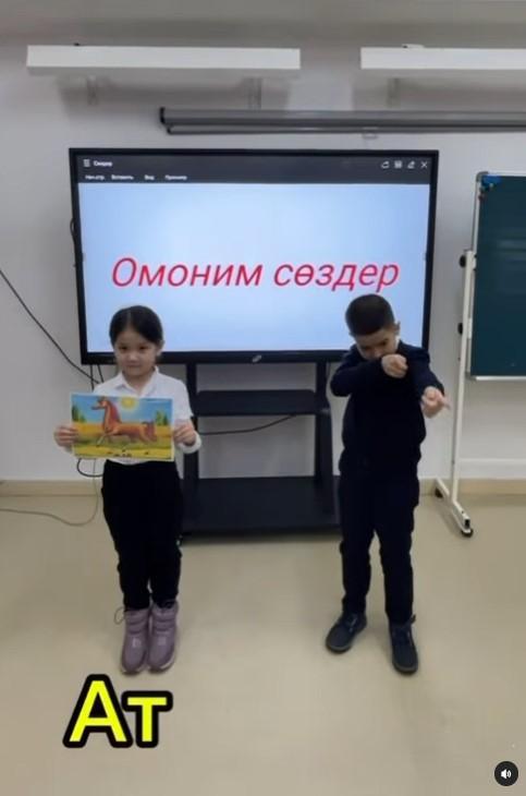 Омоним сөздерді түсіндірудің тиімді тәсілдері