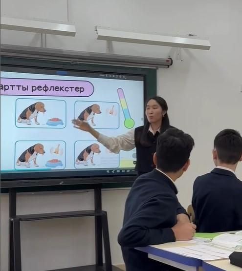 “Шартсыз және шартты рефлекстер” 7 “А” сыныбына ашық сабақ