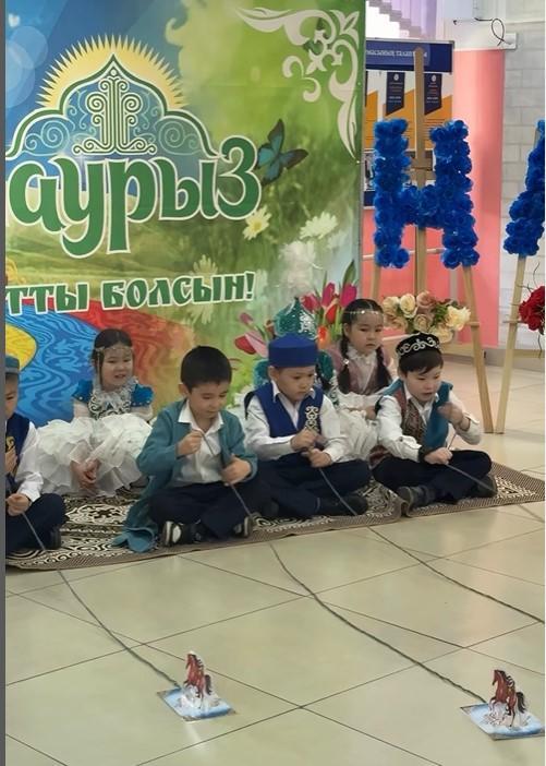 Наурызнама онкүндігі аясында 20 наурыз -Ұлттық ойын күні. Мектепте оқушылармен ұлттық ойындар ұйымдастырылды