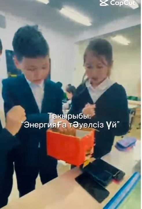 “ЭНЕРГИЯҒА ТӘУЕЛСІЗ ҮЙ” жаратылыстану пәнінен Баламалы энергия түрлерін пайдалану