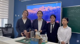 “Экология-табиғатты қорғау” тақырыбындағы 9 “Ә” сынып оқушыларының шығармашылық жұмысы