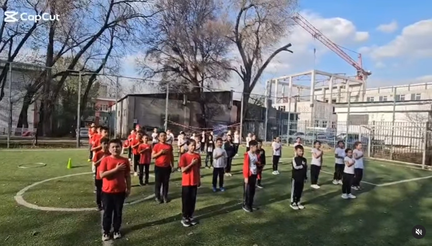 2 “В”, 3”А” сыныптары арасында эстафеталық жарыс