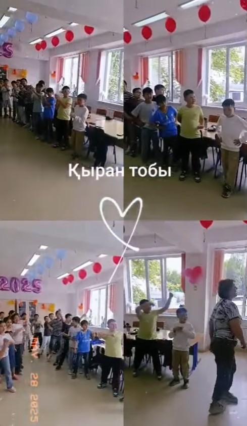 мектеп жанындағы жазғы “Балауса” лагерінің “Қыран” тобының қызықты күні