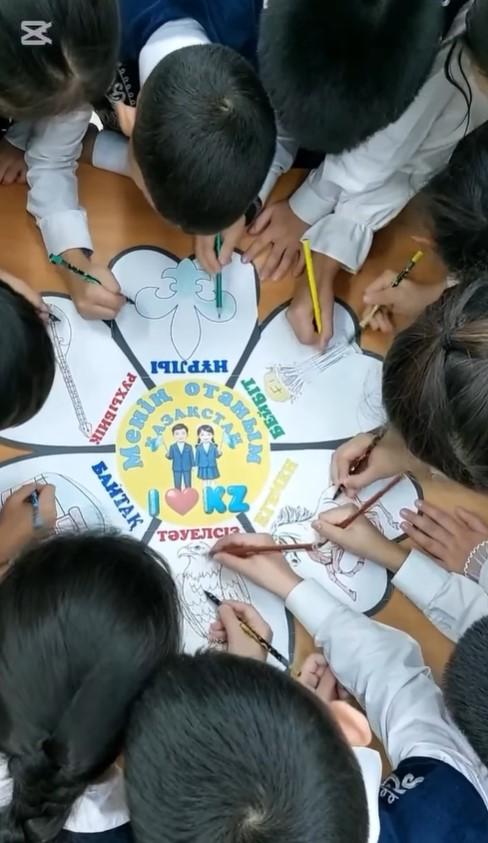 25 қазан-Респулика күніне арналған 4 “Ә” сыныбының мерекелік бейнежазбасы