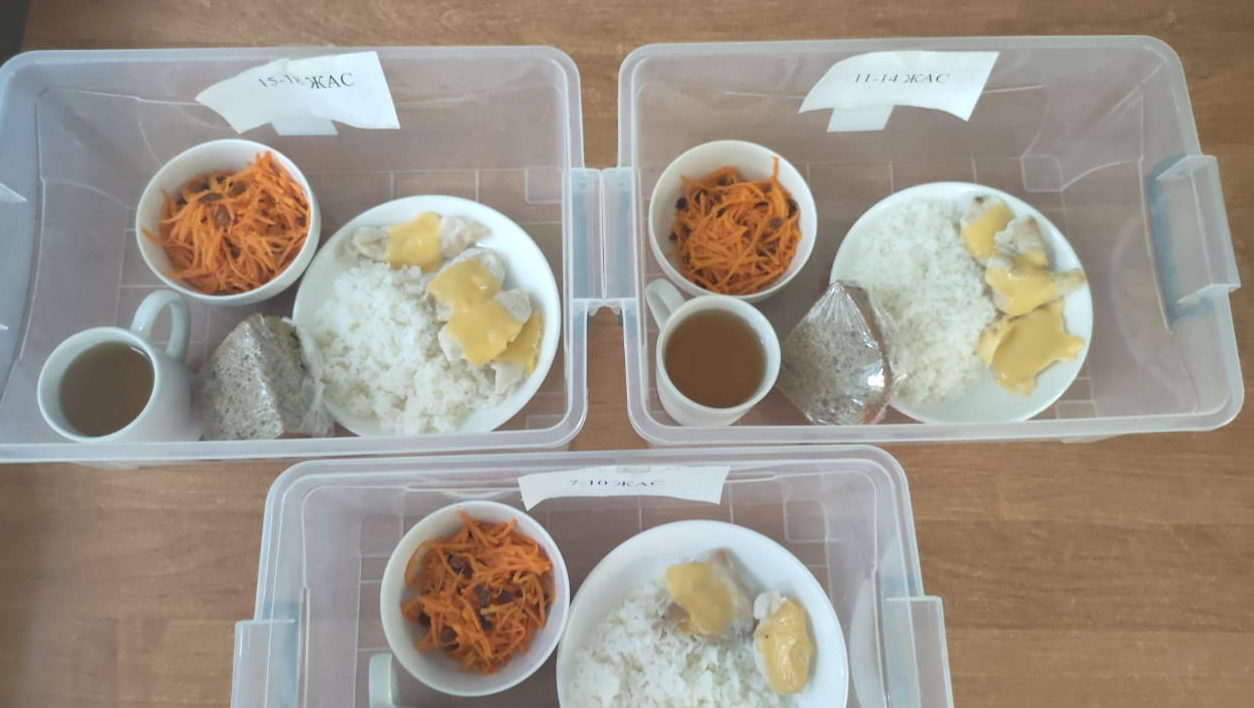 Ас мәзіріндегі тағамдар. 13.10.2025 ж.