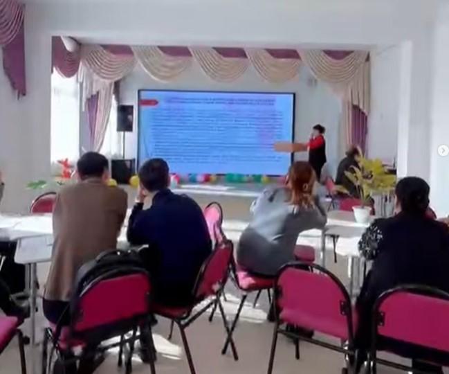 «Ерекше білім беруді қажет ететін оқушыларға көмек қолын созу. Оқушыға және мұғалімге қолдау көрсету жолдары» тақырыбында семинар-тренинг