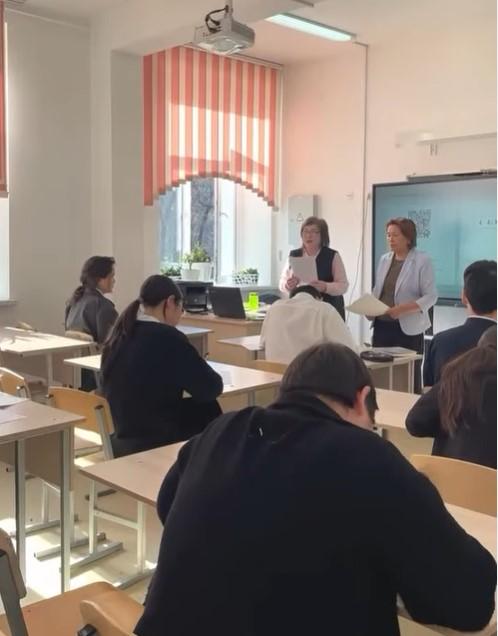 ағылшын тілі пәнінен 6-11 сынып оқушыларымен “SAT English Challenge “ қалалық олимпиадасының мектепшілік кезеңі