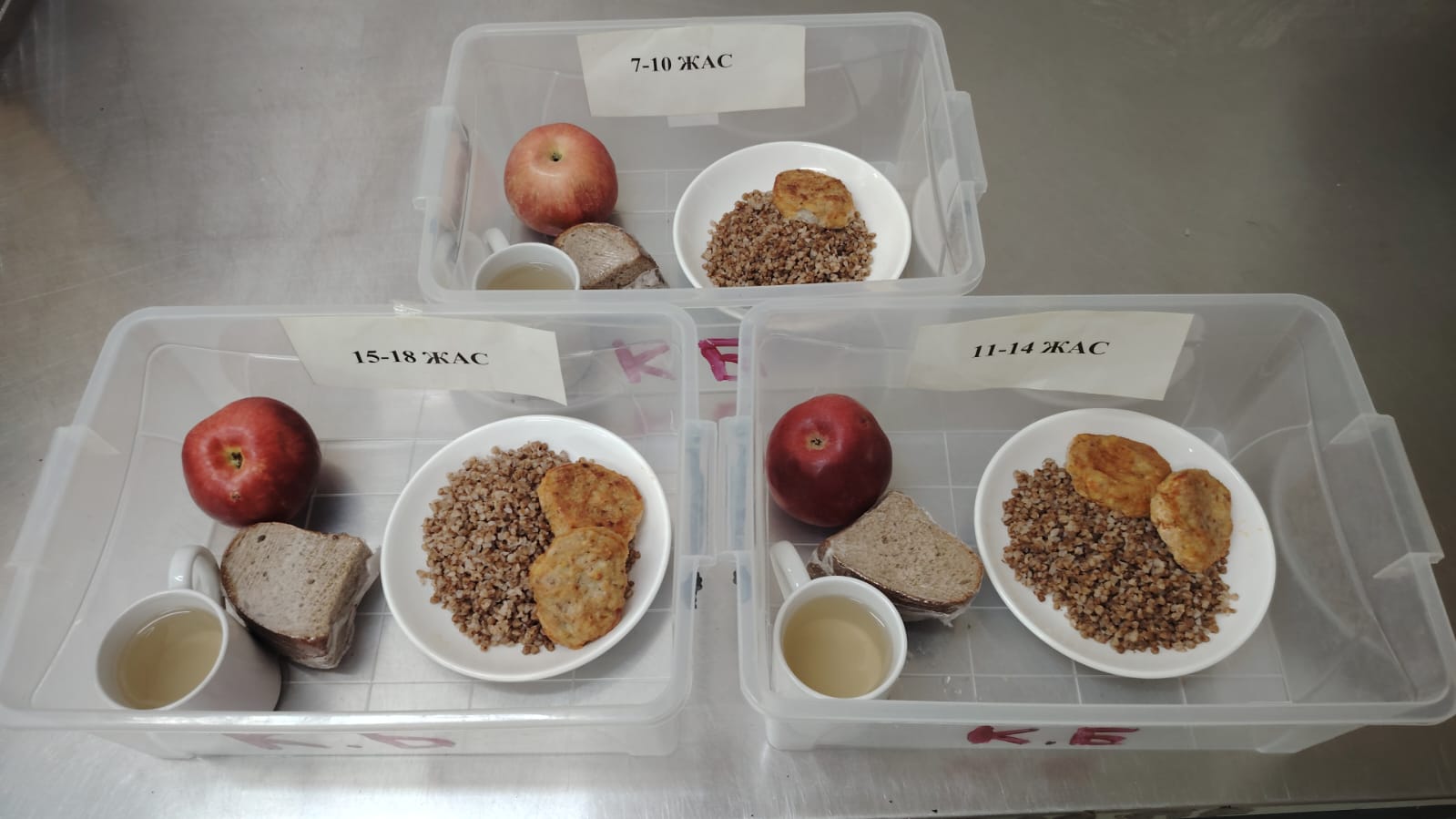 Ас мәзіріндегі тағамдар. 03.02.2026 ж.