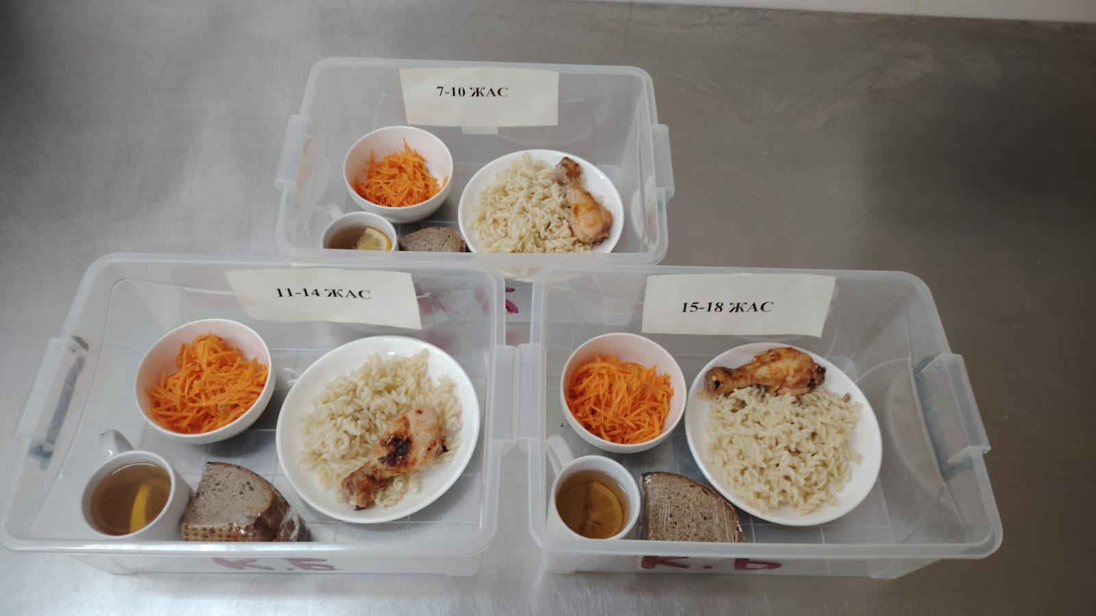 Ас мәзіріндегі тағамдар. 02.02.2026 ж.