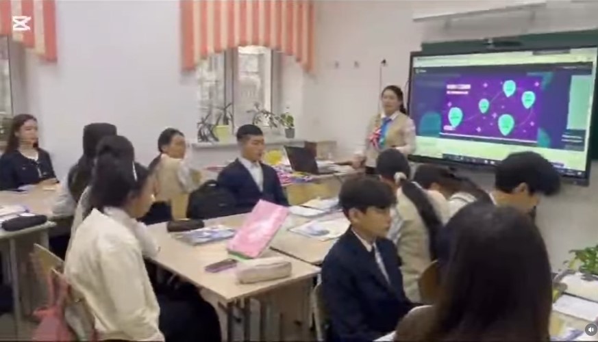 “The Promised Land “ тақырыбында ағылшын тілінен ашық сабақ