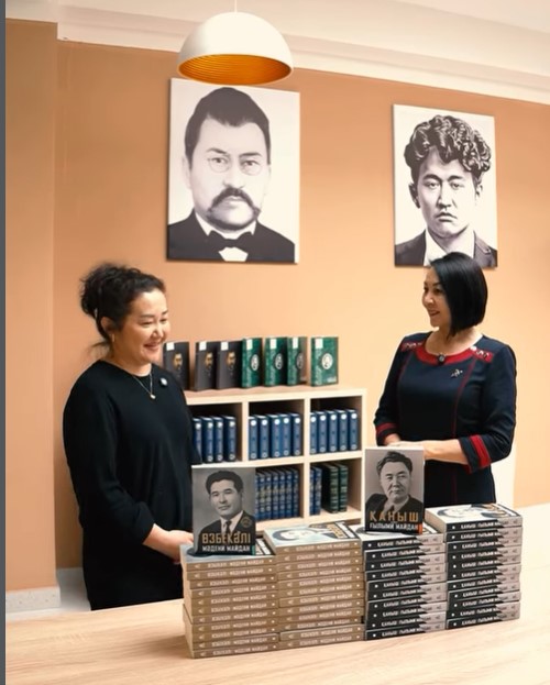 Рухани қазына – мектеп кітапханасына!