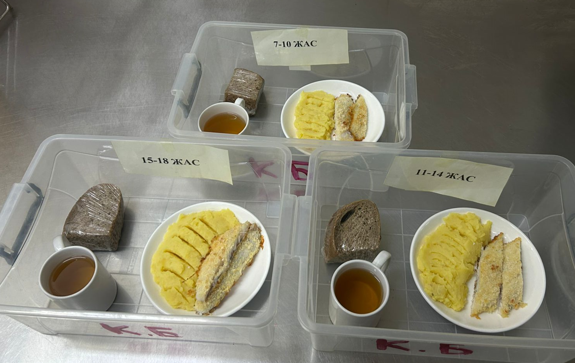 Ас мәзіріндегі тағамдар. 05.02.2026 ж.